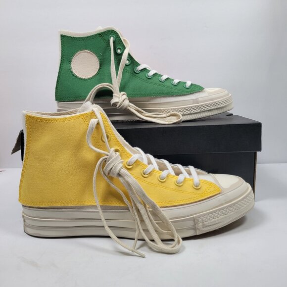 Converse Chuck 70 Hi Multi-Color Canvas Sneakers US Size Men's 11 Women's 13 NWB - Picture 1 of 12